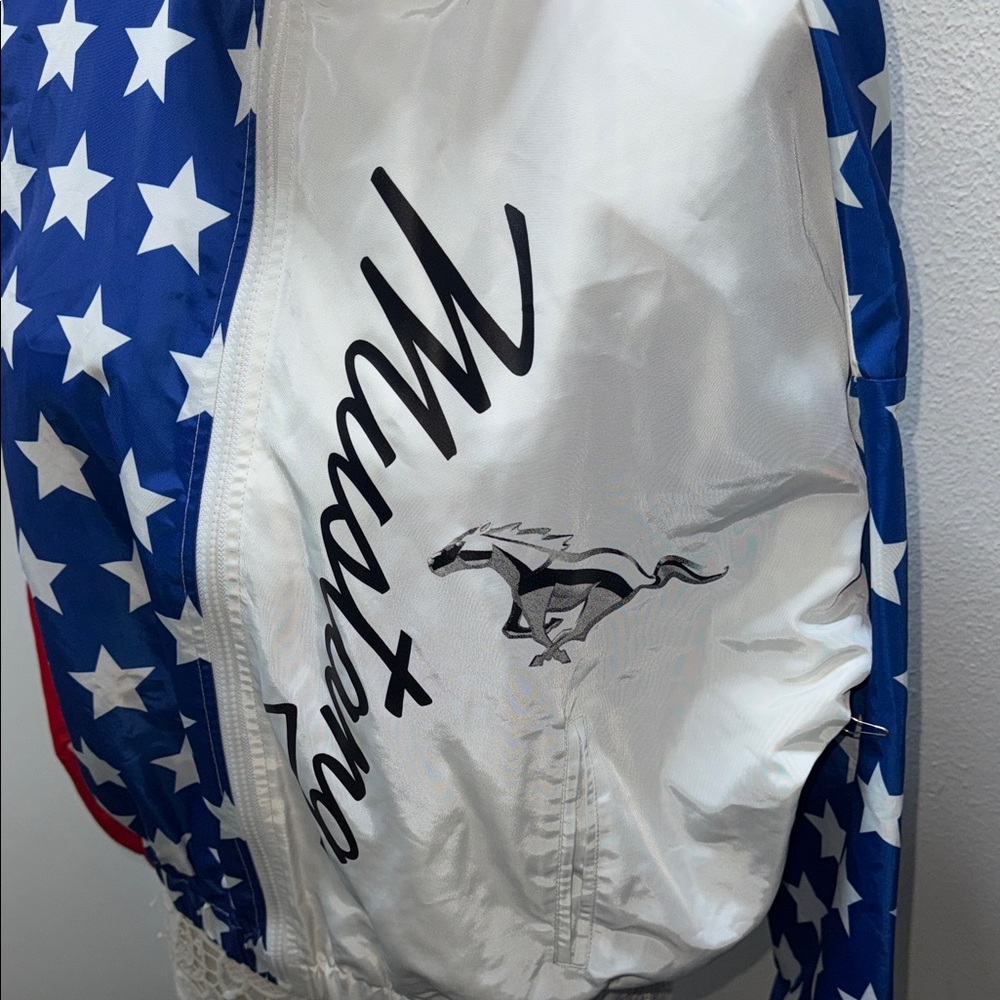 Forever 21 Star Patterned Bomber Jacket - image 3